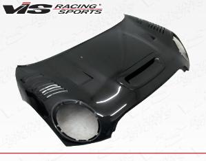 2007-2014 Mini Cooper S 2dr VIS Carbon Fiber Hood - DTM Style