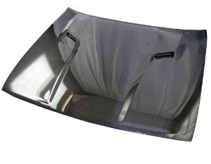 2009-2010 Dodge Challenger 2dr VIS Carbon Fiber Hood - SRT Style