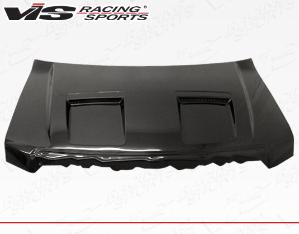 09-12 Ford F150 2dr/4dr VIS Carbon Fiber Hood - DS Style - Black