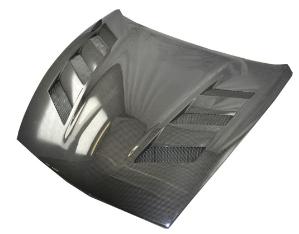 09-16 Nissan 370Z 2dr VIS Carbon Fiber Hood - AMS Style