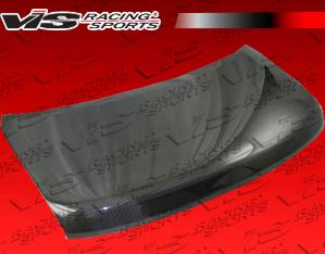 09-12 Nissan Cube 4dr VIS Carbon Fiber Hood - OEM Style