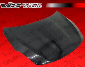 10-12 Nissan Altima 2dr/4dr VIS Carbon Fiber Hood - OEM Style - Black