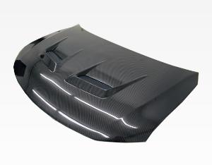 11-13 Scion TC 2dr VIS Racing Carbon Fiber Hood - Terminator