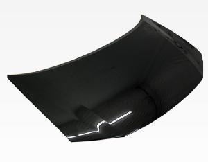 13-15 Honda Civic 4dr VIS Racing Carbon Fiber Hood - OEM Style 