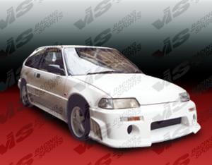 88-91 Honda Civic HB VIS Racing Quest Front Flares