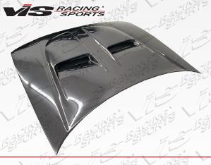 90-93 Honda Accord 2dr/4dr VIS Carbon Fiber Hood - Xtreme GT Style