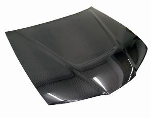 92-96 Honda Prelude 2dr VIS Carbon Fiber Hood - JS Style