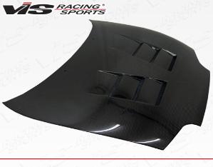 93-98 Toyota Supra 2dr VIS Carbon Fiber Hood - Terminator Style