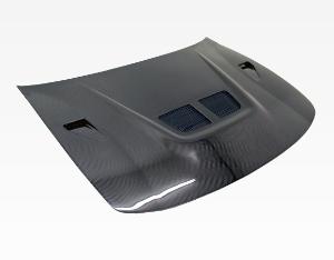 94-01 Acura Integra 2dr/4dr VIS Carbon Fiber Hood - EVO  Style