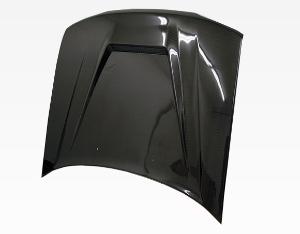 94-97 Honda Accord (4cyl) 2dr/4dr VIS Carbon Fiber Hood - Invader Style