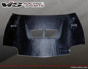 95-02 Pontiac SunFire 2dr/4dr VIS Carbon Fiber Hood - EVO Style