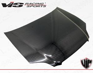 96-98 Honda Civic 2dr/4dr VIS Carbon Fiber Hood - OEM Style