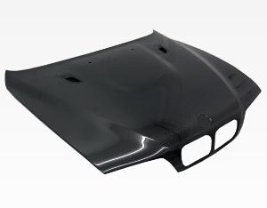97-03 BMW 5 SERIES(E39) 4dr VIS Carbon Fiber Hood - M3 Style - Black