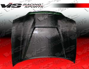 98-02 AUDI S4 4dr VIS Racing Carbon Fiber Hood - Invader Type 6