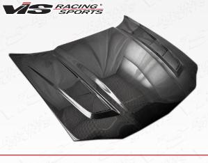 98-02 Chevrolet Camaro 2dr VIS Carbon Fiber Hood - SCV Style - Black