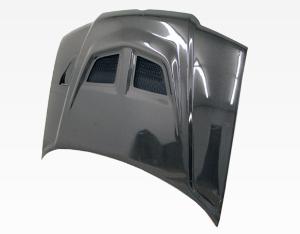 99-05 Volkswagen Jetta 4dr VIS Carbon Fiber Hood - EVO Style