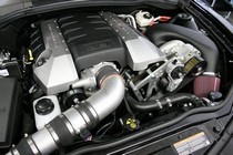 2010 6.2L Camaro SS  Vortech® Tuner Kit w/V-7 YSi-Trim Supercharger & Charge Cooler, Polished 