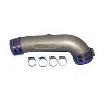 1986-1993 Mustang Vortech® Discharge Tube w/Hardware For 1986-1993 Mustang w/V-7, Polished