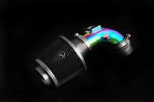 99-02 Toyota Corolla Weapon R SW Short Ram Intake - Neo Titanium Finish
