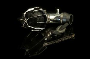 92-94 Acura Vigor (2.5L 5CYL), 95-98 Acura Tl (2.5L 5CYL) Weapon R Air Intake - Polished Chrome Cage w, Black Foam Filter