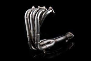 90-93 Acura Integra Weapon R Headers - 4-2-1 Two Piece (Stainless Steel)