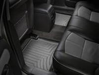2008-2012 Chevrolet Malibu, 2010-2012 Buick LaCrosse Two-piece part, 2007-2011 Saturn Aura Weathertech Rubber Floormats - Rear FloorLiner  (Black) - Digital Fit