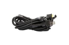 Universal Westin WES Wiring & Electrical - 11ft Length 14 Ga Incl 15 Amp Fuse w/ Loom & Single Connector LED Wiring Harness - Black