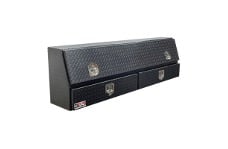 Universal Westin WES Brute TopSider Tool Box - Westin/Brute Contractor TopSider Tool Box 60in w/Drawers & Doors 60 x 13.5 x 21 - Tex. Blk