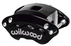 Universal Wilwood WIL D154 Caliper - Caliper-D154-Black 1.62/1.62in Pistons 0.81in Disc