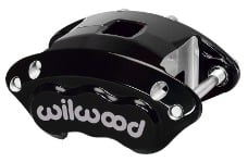 Universal Wilwood WIL D154 Caliper - Caliper-D154-Black 1.12/1.12in Pistons 0.81in Disc