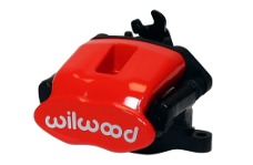 Universal Wilwood WIL Parking Brake Caliper - Caliper-Combination Parking Brake-Pos 1-R/H-Red 34mm piston .81in Disc