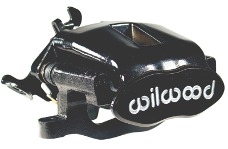 Universal Wilwood WIL Parking Brake Caliper - Caliper-Combination Parking Brake-Pos 1-L/H-Black 34mm piston .81in Disc