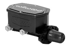 Universal Wilwood WIL Master Cylinder - Compact Tandem Master Cylinder - 1in Bore - (Black)