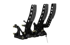 Universal Wilwood WIL Brake and Clutch Pedals - Pedal Assembly Floor Mount-Brake Clutch & Throttle w/ Throttle Linkage