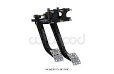Universal Wilwood WIL Brake and Clutch Pedals - Adjustable Dual Pedal - Brake / Clutch - Rev. Swing Mount -6.25:1 Brake 5.1:1 Clutch