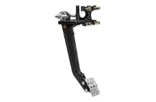 Universal Wilwood WIL Brake and Clutch Pedals - Adjustable Tru-Bar Single Brake Pedal - Reverse Swing - 5.5-6.25:1