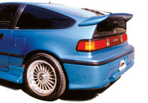 88-91 Honda CRX Wings West Paintable Wings - CRX Wing w/  Wiper Hole
