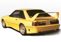 87-93 Mustang LX Wings West Dominator Body Kit - Rear Wing