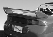 95-99 Mitsubishi Eclipse Wings West Paintable Wings - Adjustable Commando Style w/ L.E.D.