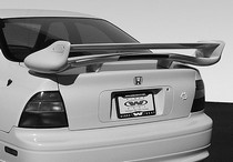 94-97 Honda Accord Wings West Paintable Wings - Commando Type II w/ L.E.D.