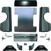 67-72 Chevrolet/GMC Trucks Woodall Bed Kit - Short Work Bed Custom - without Letters