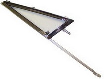 68-72 Chevrolet/GMC Trucks Woodall Vent Window Assembly - Clear Glass - Driver Side