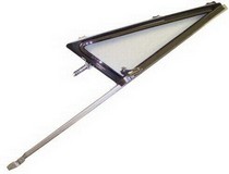 68-72 Chevrolet/GMC Trucks Woodall Vent Window Assembly - Clear Glass - Passenger Side
