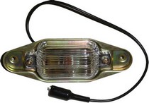 67-87 Chevrolet/GMC Trucks Woodall License Plate Lamp Assembly - Deluxe