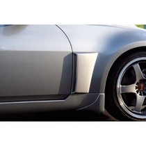 2003-2008 Nissan 350Z Xenon Front Fender Reverse Scoop Kit (Urethane)