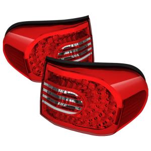 Toyota FJ Cruiser 07-14 Xtune LED Tail Lights - Red/Clear
