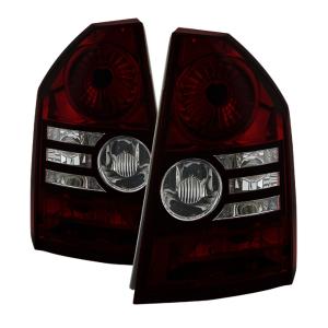Chrysler 300 2008-2010 ( Fit Base & Touring Models only and models with 2.7L or 3.5L Engines only ) Xtune OEM Style Tail Lights -Red Smoked
