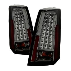 Cadillac CTS 2003-2007 (Fits on US and Canadian Spec) Xtune LED Tail Lights Smoked