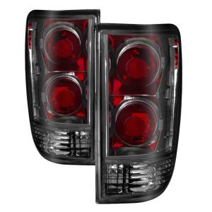 Chevy Blazer 95-05, GMC Jimmy 95-05, Oldsmobile Bravada 96-01 Xtune Euro Style Tail Lights - Smoked