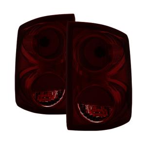 Dodge Dakota 2005-2010 / Ram Dakota 2011 Xtune OEM Style Tail Lights -Red Smoked